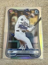 2026 Bowman Chrome Alex Freeland Red RC Shield Variation Refractor - LA Dodgers