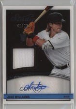 2022 Chronicles Studio Black Material Signatures 41/99 Luke Williams Auto v9t