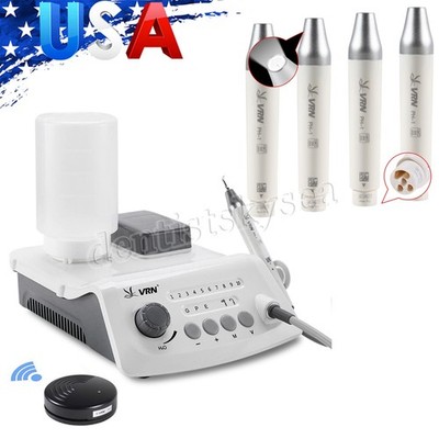 Dental LED Ultrasonic Scaler Bottle Tips / 1-4* LED Detachable Handpiece VRN-A8