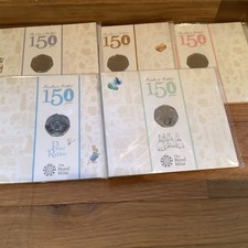 Beatrix Potter 2016 All Coins Never Been Opened Still Sealed. 50P Coin. B.U.N.C