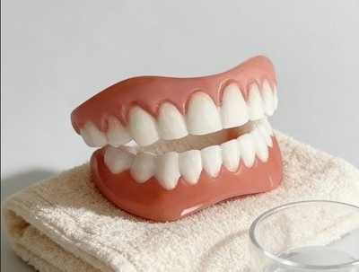 #ad Smile Snap On False Teeth Upper Lower Dental Veneers Denture Tooth Cover Set $8.23