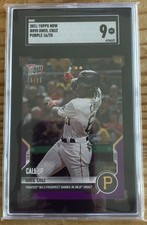 2021 Topps Now #890 O'NEIL CRUZ RC - MLB DEBUT -Purple  /25! 👀SGC 9–📈🔥