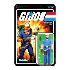 Super7 G.I. Joe Shipwreck 3.75 in Reaction Figure