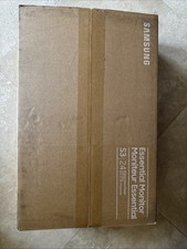 Samsung 24" Essential S3 S36GD Series FHD 1800R Curved Computer Monitor, 100Hz