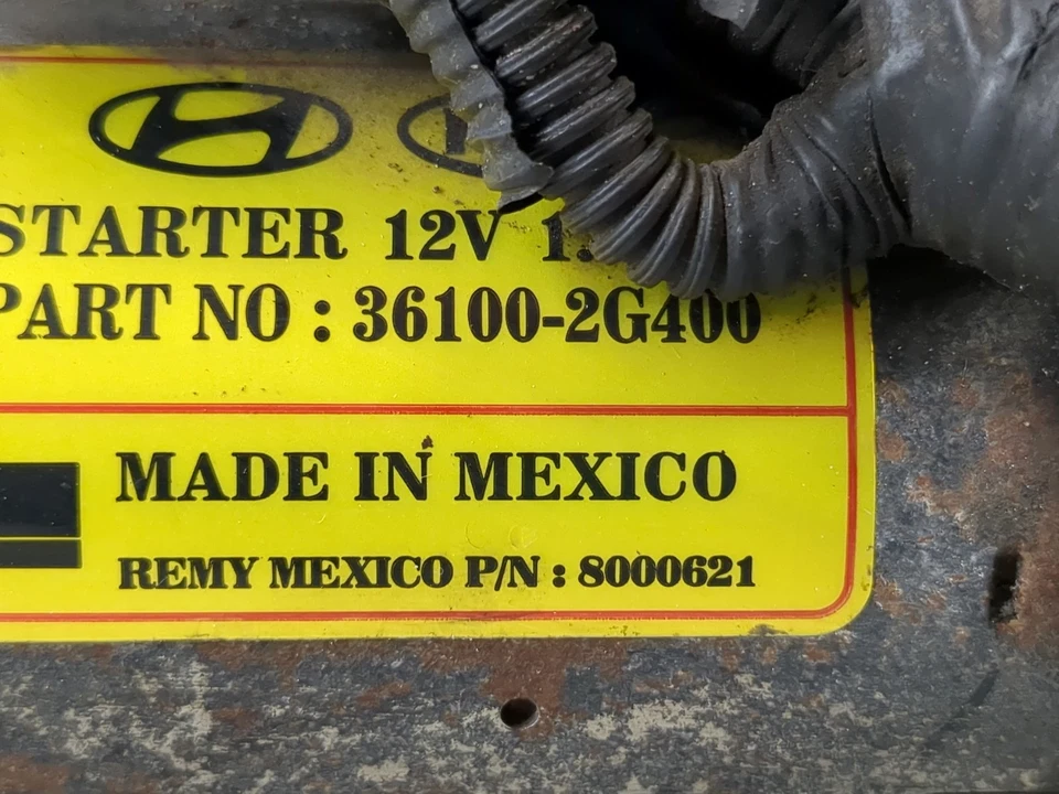 Solenóide motor de arranque de carro 2008-2015 Kia Optima fabricante de equipamento original N58QH - Imagem 2 de 4