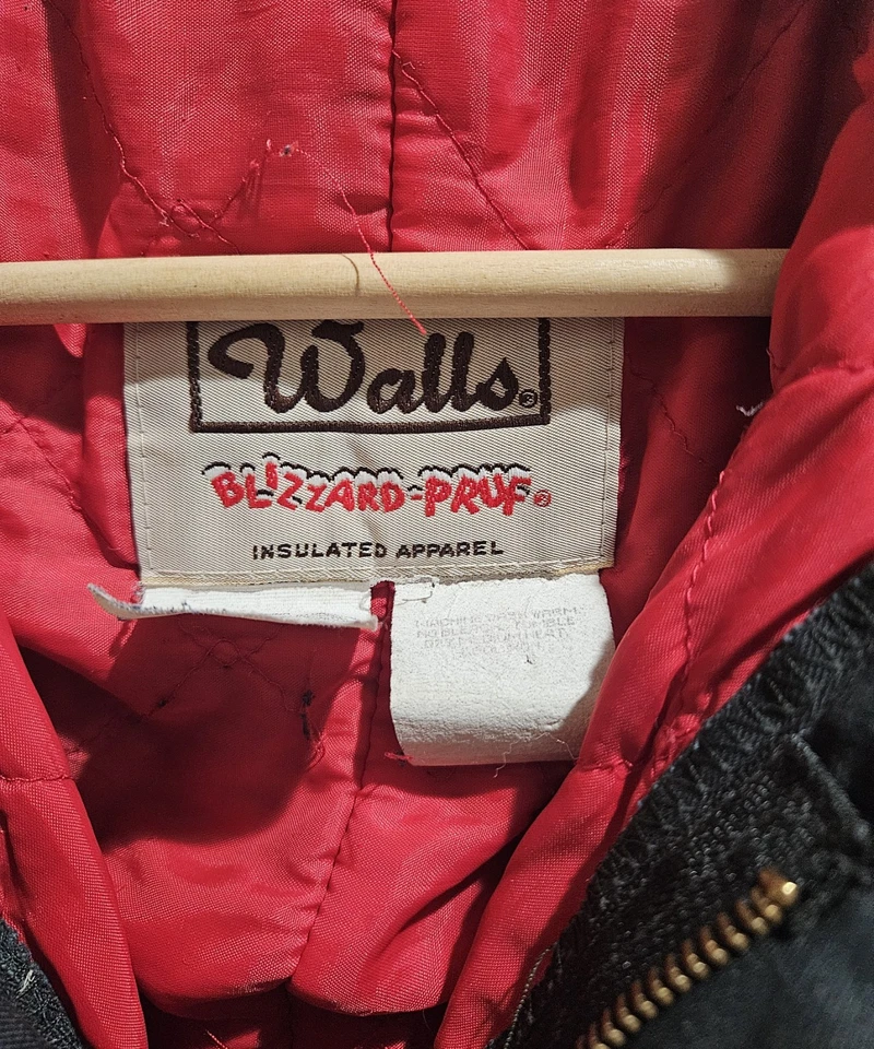 Monos aislantes vintage Walls Blizzard Pruf hechos en EE. UU. para hombre  Foto 3 de 4