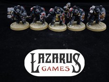 Warhammer 40K Space Marines - 5x Terminator Assault Squad painted oop plastic