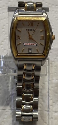 FOSSIL Watch 2 Tone PR5136 Japan Gold Silver 100 Feet Hobert Kitchen Rare