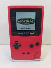 Custom Nintendo Game Boy Color - Berry - Ips Screen/ Original Shell