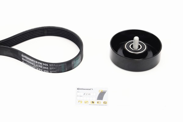 Keilrippenriemensatz Continental Ctam 6PK955K1 FüR Hyundai I30 FD GD Ix20 JC I20-image