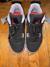 Air Jordan 4 Retro Bred 2019 4.5Y Gradeschool GS Sneakers