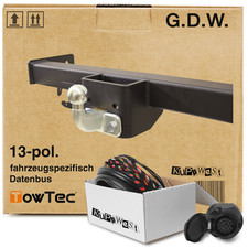 Für Mercedes Sprinter 06- Bus G.D.W. Anhängerkupplung starr & 13pol E-Satz TOP