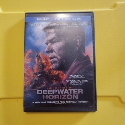 Deepwater Horizon Blu-ray + DVD (2016) Mark Wahlberg Peter Berg PG-13