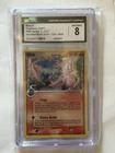 CGC 8 Mew POP Series 5 ERROR Upside Down Back 3/17 Cosmos Holo Pokemon Card