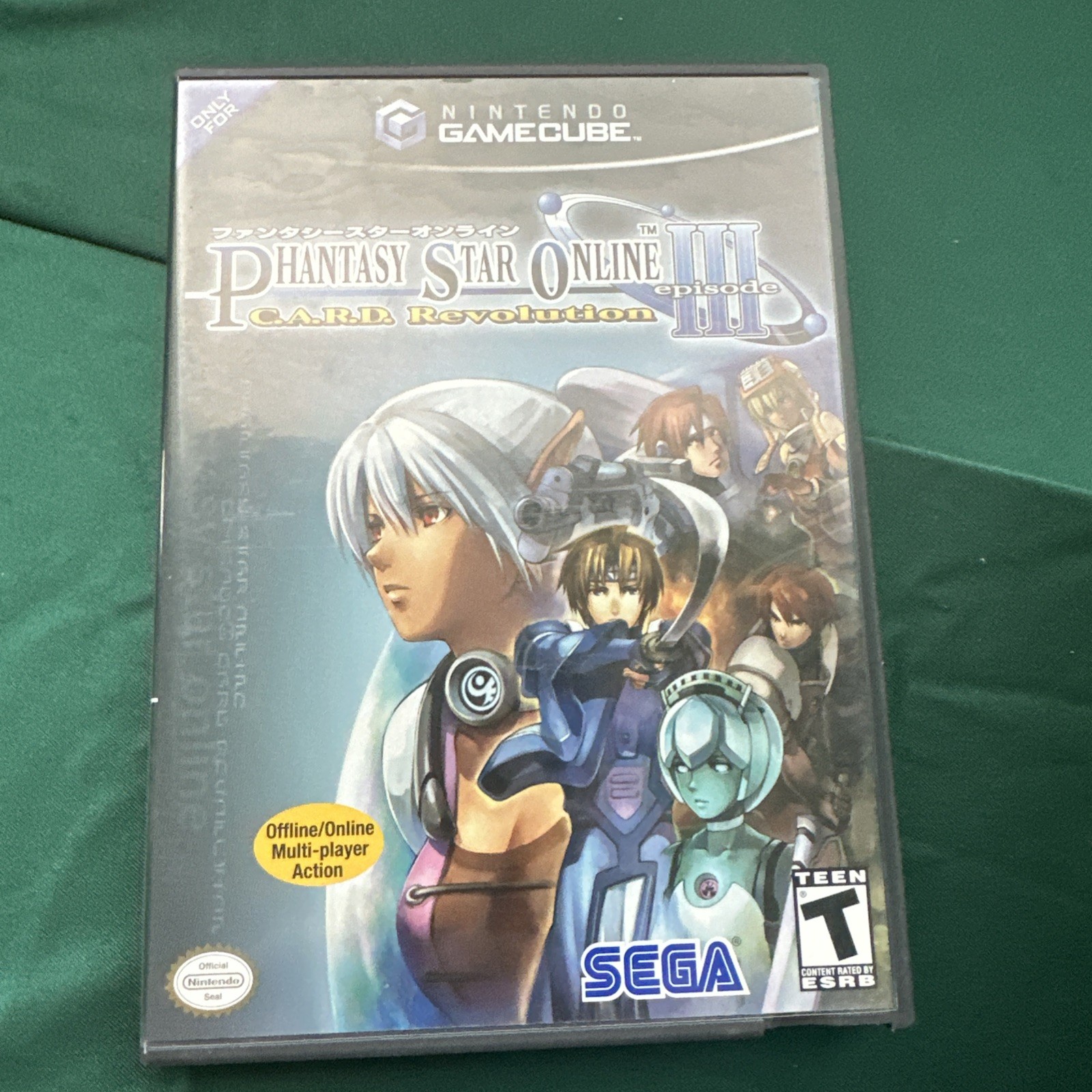 Phantasy Star Online Episodio III: C.A.R.D. Revolution (Nintendo GameCube, 2004)