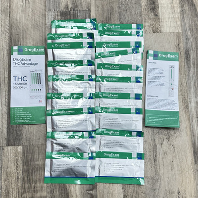 20 Packs - DrugExam THC Advantage Multi-Drug Screen Dip Card - Exp 10/2025++ NEW