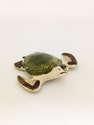Vintage Safari Limited Ltd Meeresschildkröte Mini Tier Figur - 5,5 cm Länge 