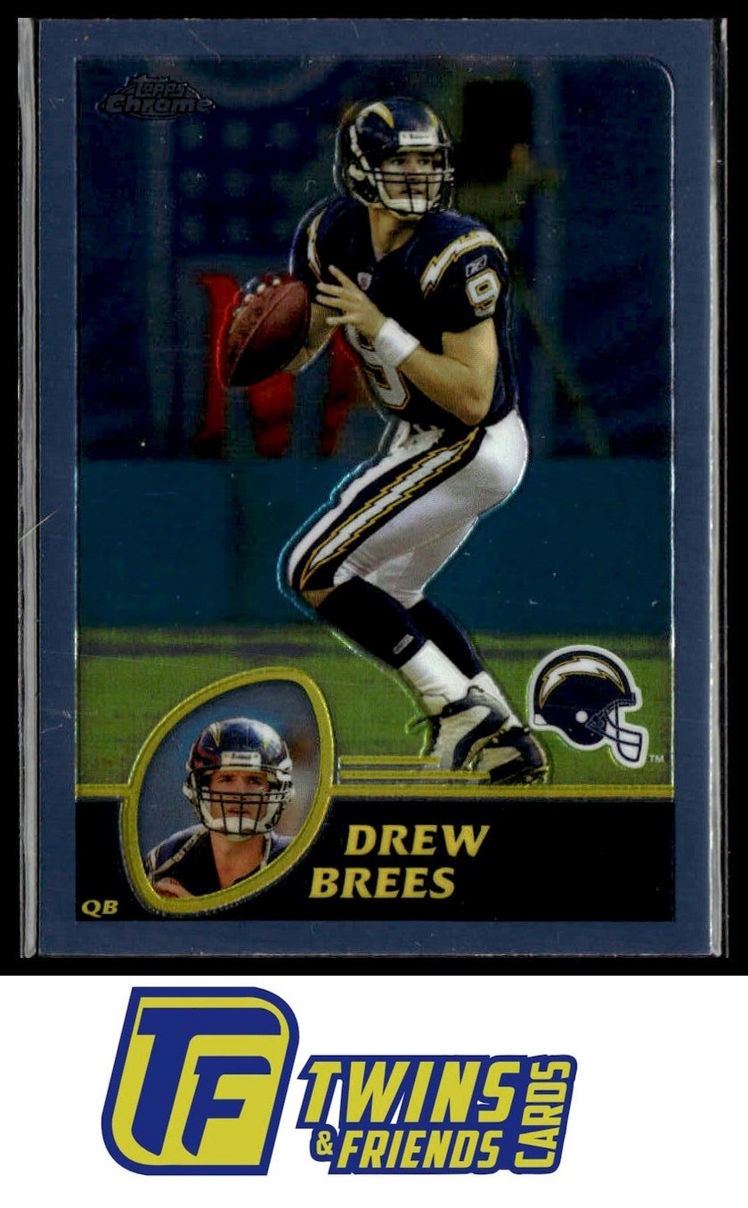 2003 Topps Chrome #65 Drew Brees