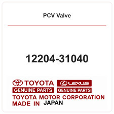 Toyota Genuine 12204-31040 PCV Valve for GS300 IS300 IS250 GS350 RX350