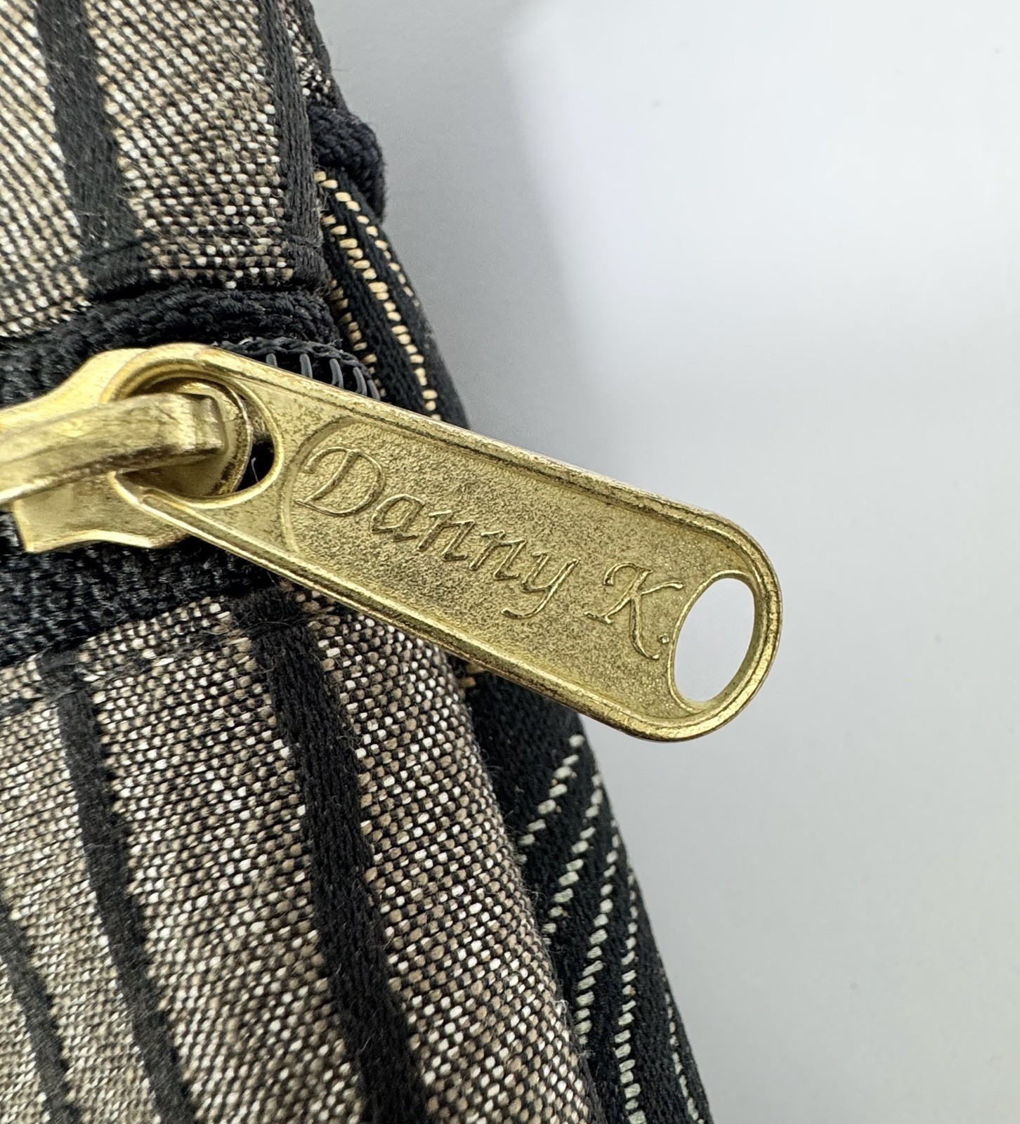 Brown Geometric Patchwork Tapestry Crossbody Bag … - image 10