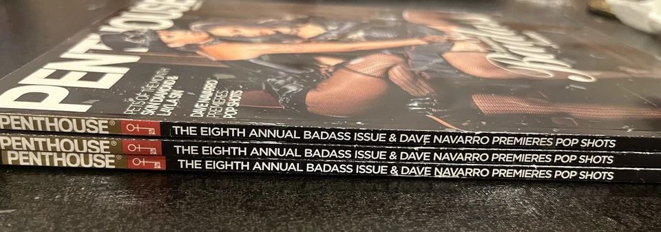 Penthouse Magazine 8th Annual Badass Issue. Aug 2014-Skin Diamond,Layla Sin. New Foto 3 de 4