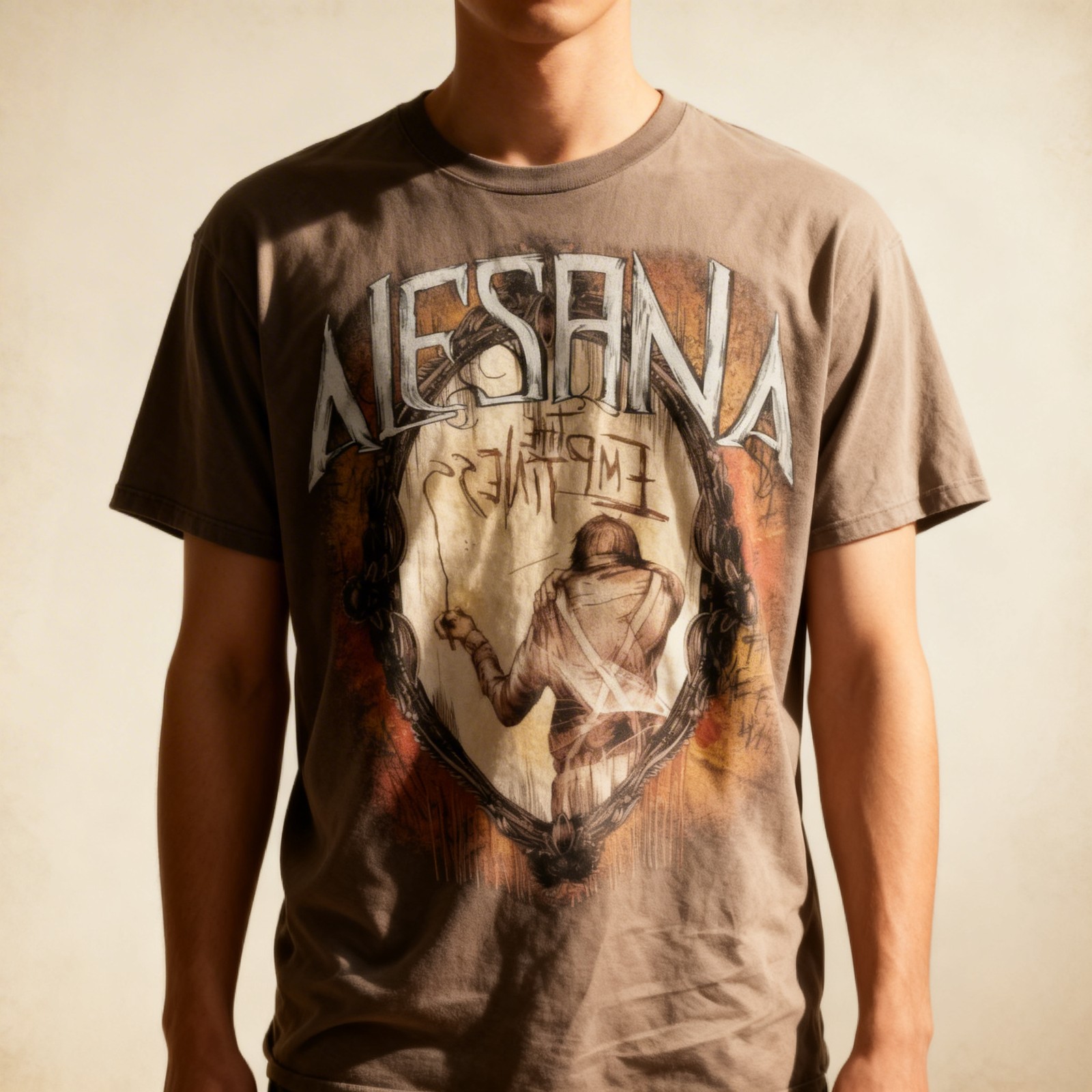 New Popular Alesana Band Black T-Shirt Cotton Full Size Unisex
