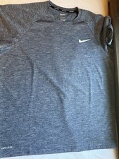 Nike Swim Shirt Tshirt Blue Size Large