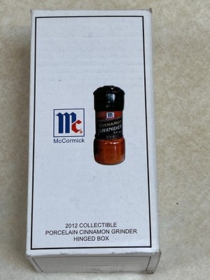 2012 Midwest of Cannon Falls Trinket Box:  McCormick Cinnamon Grinder - MIB!