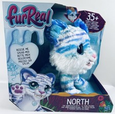FurReal North The Sabertooth Kitty Interactive Plush Pet Toy, 35 Sound Motion