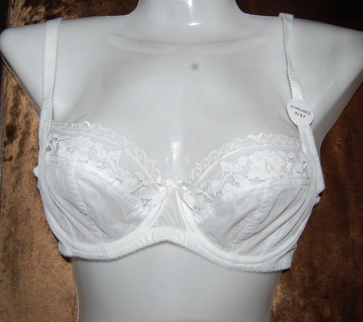 John Lewis Maisey T Shirt Bra Underwired Non Padded White UK 32D BNWT