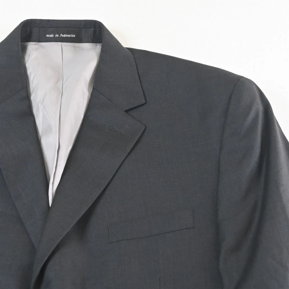 Michael Kors 44R 38x30 Gray 100% Wool Mens Jacket Pants Suit - Image 3 of 4