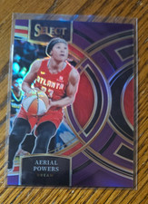 Aerial Powers -2024 Panini WNBA Select Purple Prizm #/149 Premier No.145 -Dream