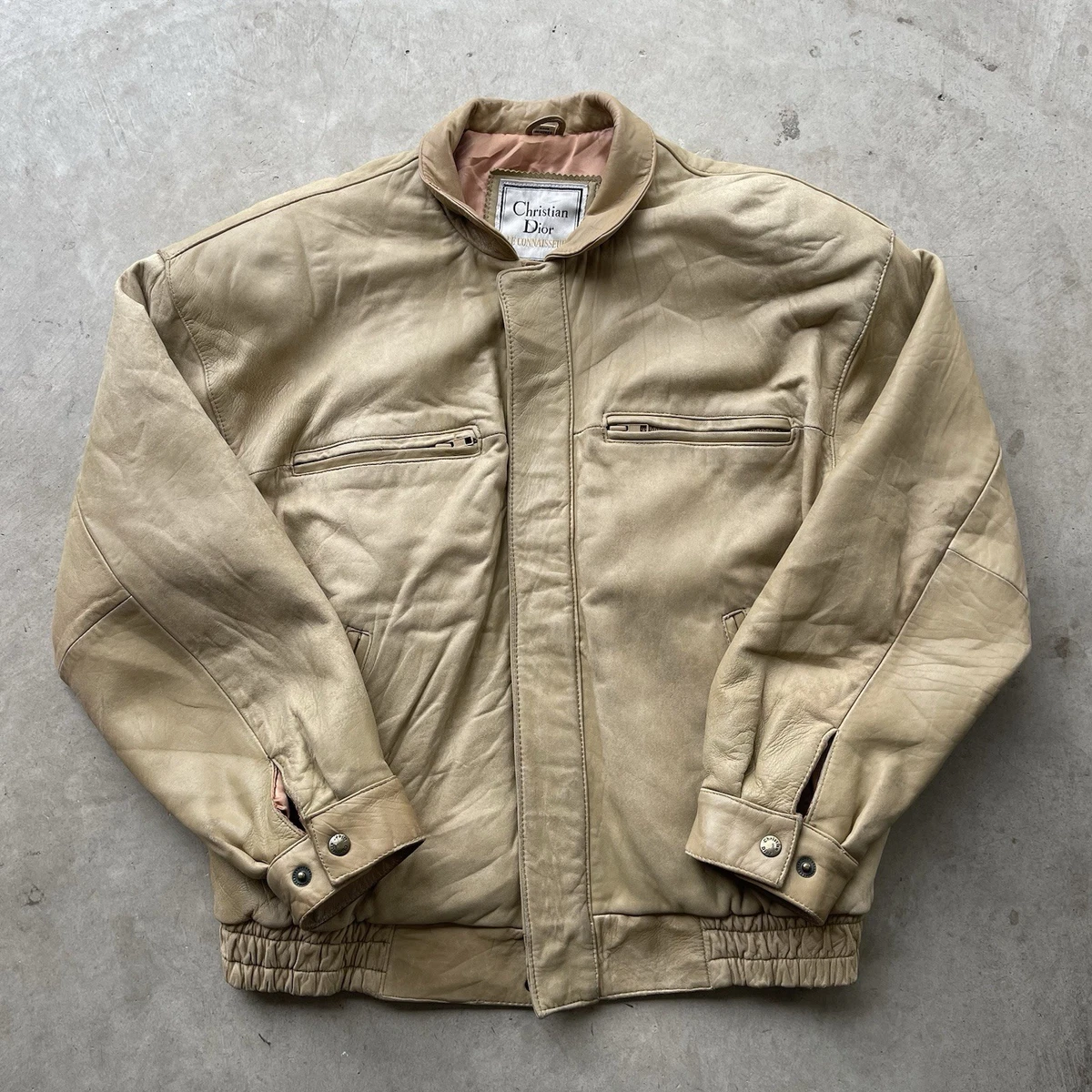 Dior Leather Outer Shell Jackets for Men for Sale | Shop New