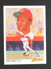1990 SCORE ALL STAR ERIC DAVIS #669