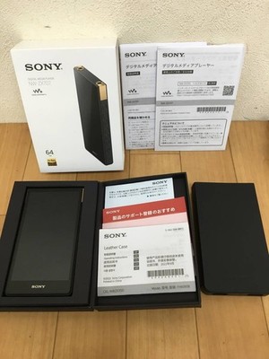 Sony NW-ZX707 Walkman 64GB Hi-Res Digital Audio Player Android Touchscreen Black