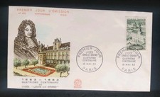 Enveloppe Premier Jour Timbre Lycée Louis Le grand N° 1388 Oblitéré Paris 1963