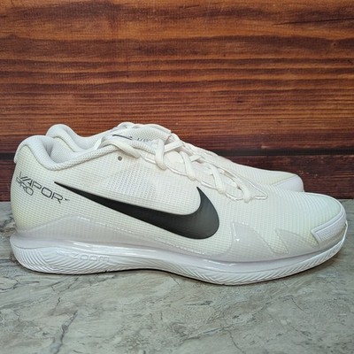 Nike Air Zoom Vapor Pro HC Men's 8.5 Hard Court White Tennis Shoes