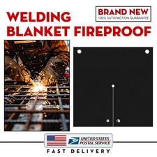 2PCS Welding Blanket Fireproof Heat Resistant Flame Retardant Fabric Carbon Felt