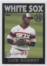 2021 Topps 1986 Baseball 35th Anniversary Black 184/299 Luis Robert #86B-75 00d2