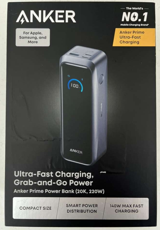 Anker - Prime Power Bank (20K, 220W) A110B | eBay