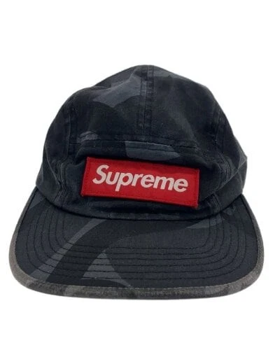 Casquette de camp militaire Supreme 19Aw coton gratuit noir camouflage Me AEe46