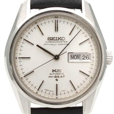 SEIKO KS Hi-Beat Chronometer 5626-7041 weiß Gehäusegröße 36mm gebraucht Uhr #...