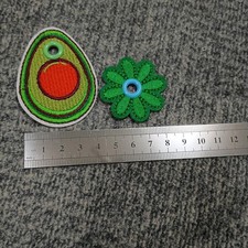 Skate Lace Charm Roller Skate Shoe Lace Charm Avocado And Green Daisy