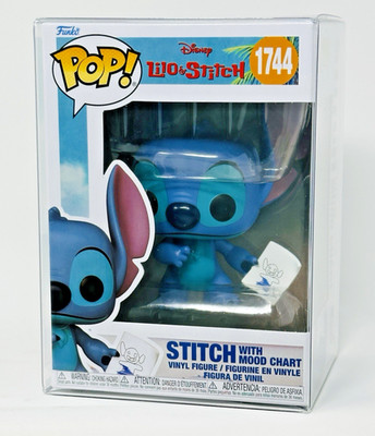 Funko Pop! Disney - Stitch with Mood Chart #1744 with Protector - New