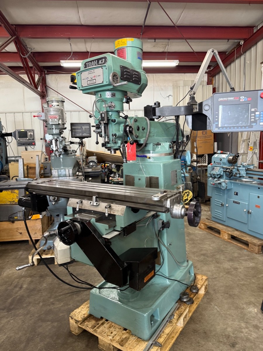 Southwestern Industries Trak K3 2-axis CNC Knee Mill 10
