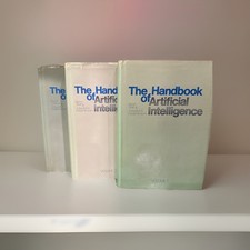 Vintage AI 1981 Handbook of Artificial Intelligence 3‑Volume Set HCDJ Science
