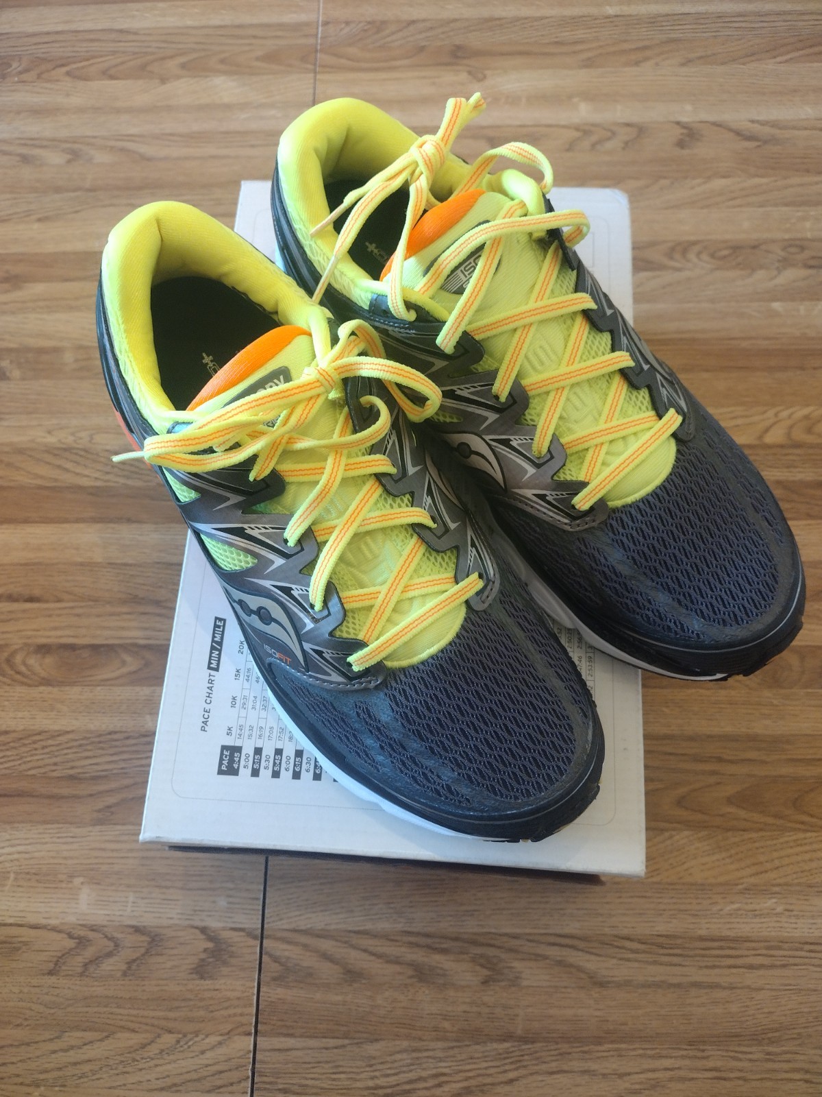 Men's S20259-1 Saucony ISO 17 Size 9.5 Hurricane Sneakers thumbnail 2