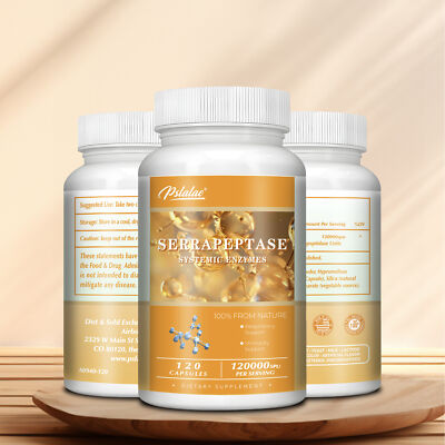 Serrapeptase - Supports Sinus Health,Best High Potency for Inflammation & Relief