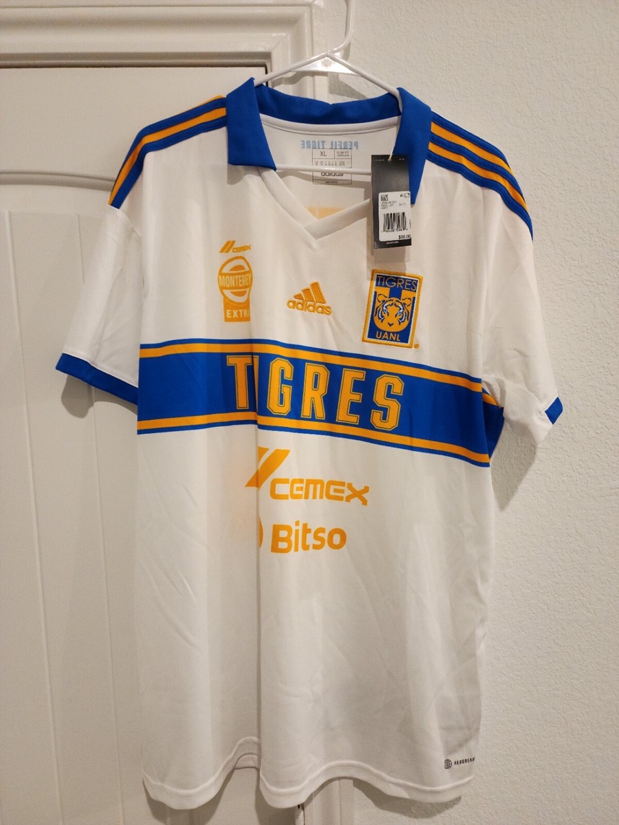 Officially Licensed Adidas Tigres UANL Third Jersey 2023 XL
