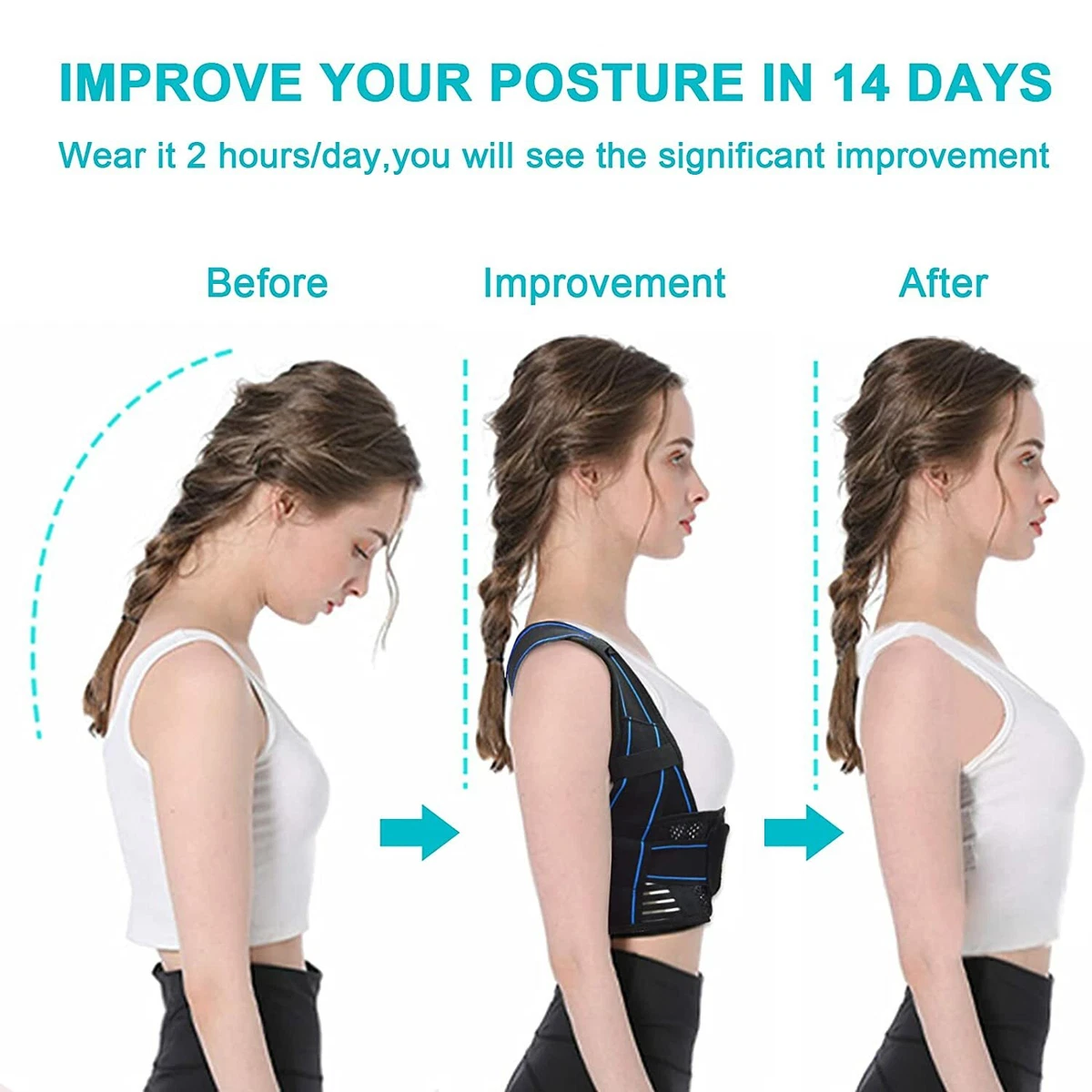 Slouch Stopper Upright Trainer Posture Correction Kyphosis